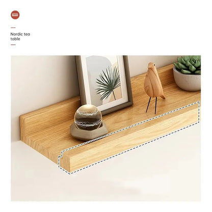 Wooden U-Shaped Floating Wall Shelf