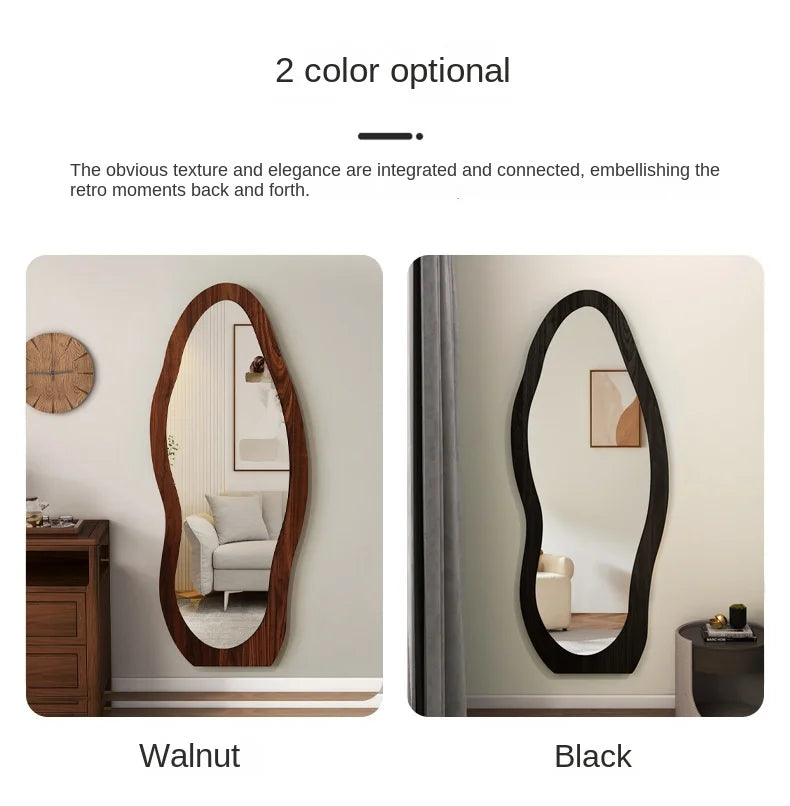 Irregular Full Length Floor Mirror