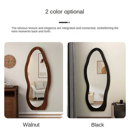 Irregular Full Length Floor Mirror