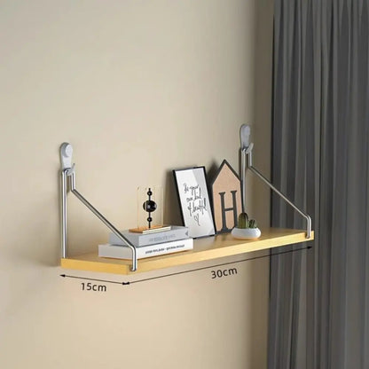 Wooden Wall Mounted Storage Shelf