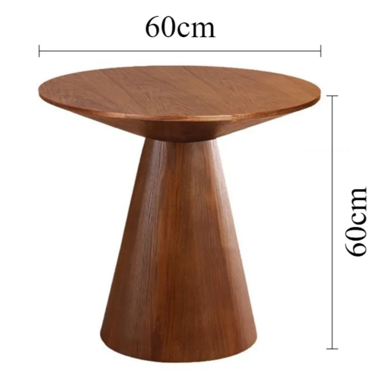 Nordic Round Wooden Coffee Table