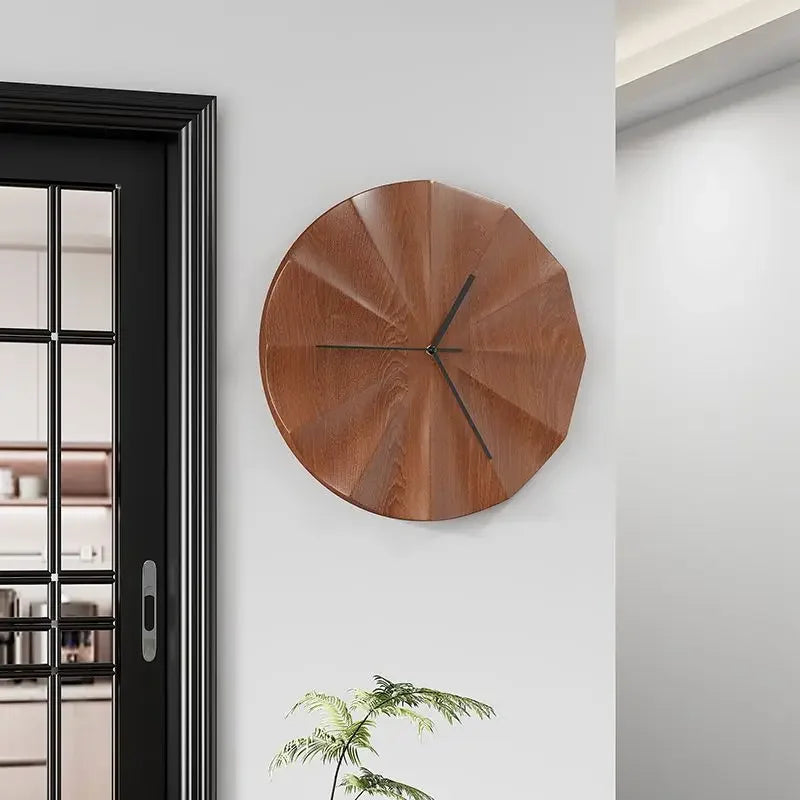 Modern Wooden Silent Wall Clock