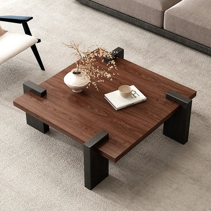 Nordic Rectangular Wood Coffee Table