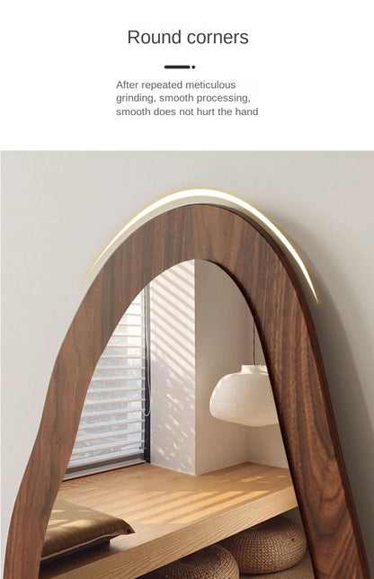 Irregular Full Length Floor Mirror