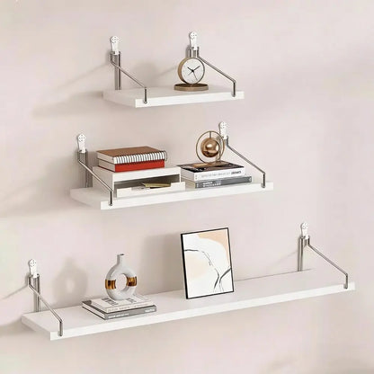 Wooden Wall Mounted Storage Shelf