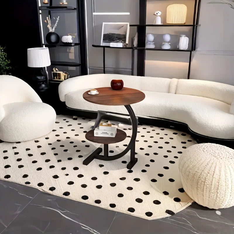 Expandable Double Layer Coffee Table