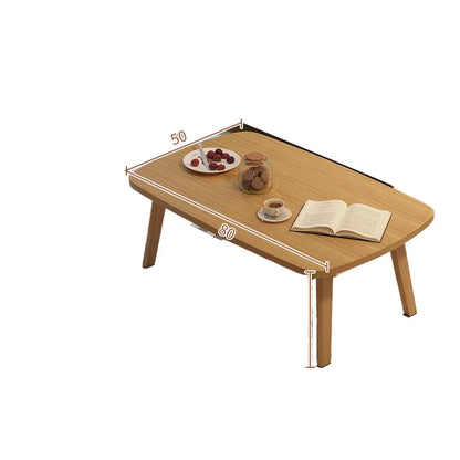 Foldable Solid Wood Coffee Table