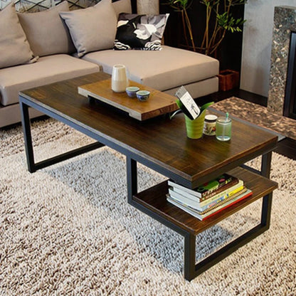 Industrial Iron Side Table
