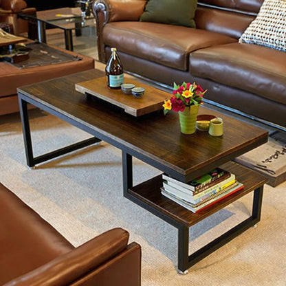 Industrial Iron Side Table