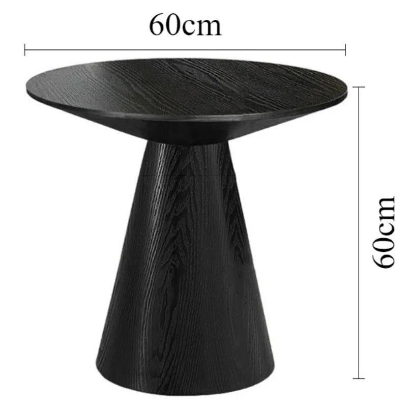 Nordic Round Wooden Coffee Table