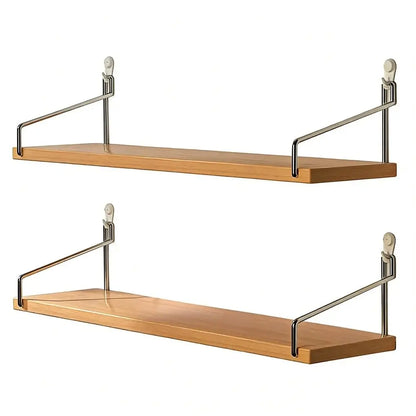 Wooden Wall Mounted Storage Shelf