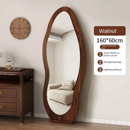 Irregular Full Length Floor Mirror