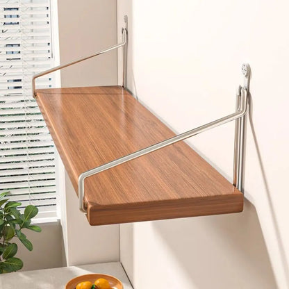 Wooden Wall Mounted Storage Shelf