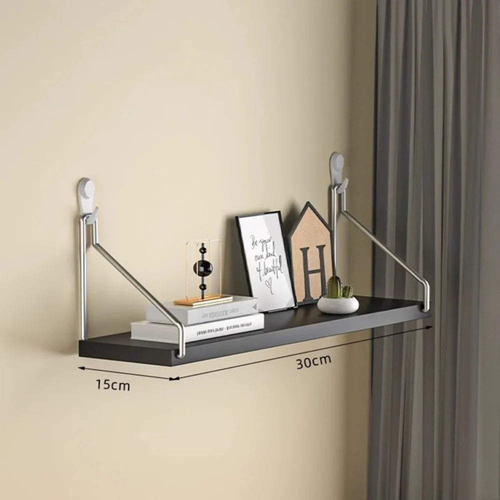 Wooden Wall Mounted Storage Shelf