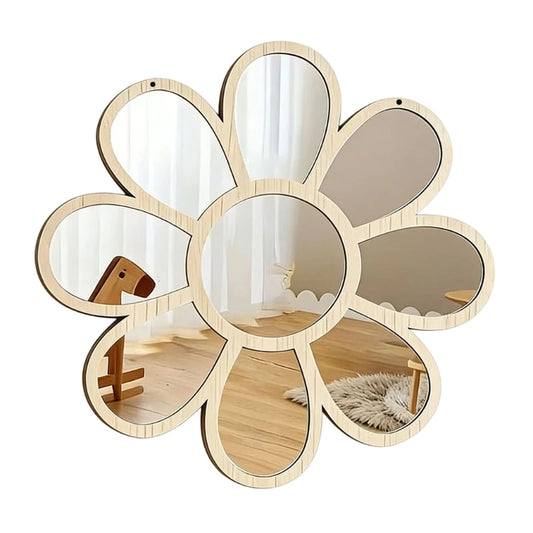 Boho Flower Wall Mirror