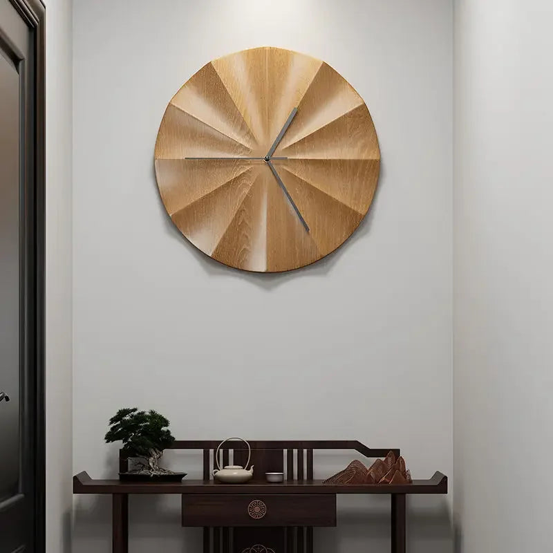 Modern Wooden Silent Wall Clock