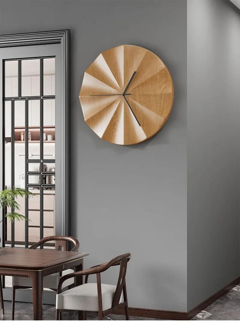 Modern Wooden Silent Wall Clock