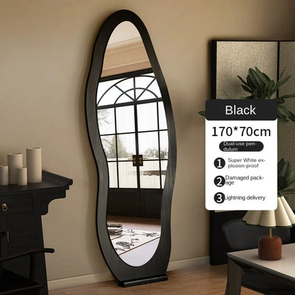 Irregular Full Length Floor Mirror