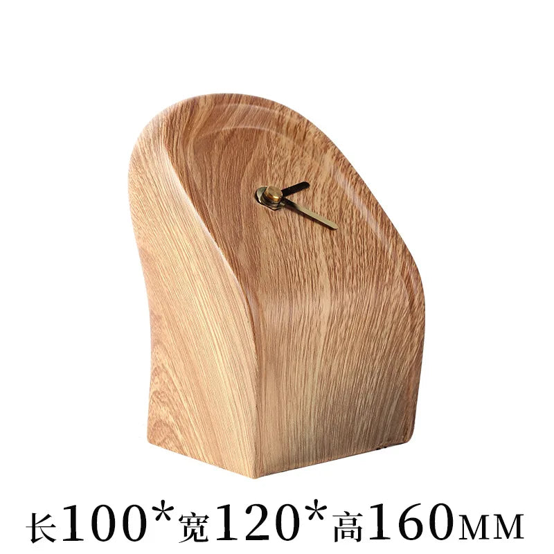 Modern Solid Wood Table Clock
