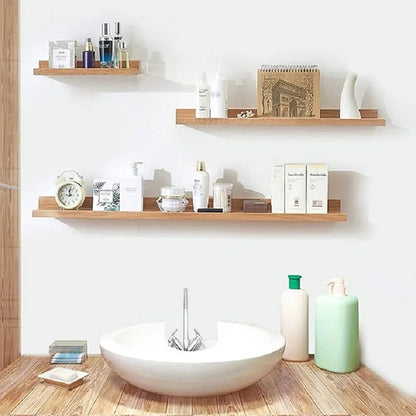 Minimalist Wood Display Shelf