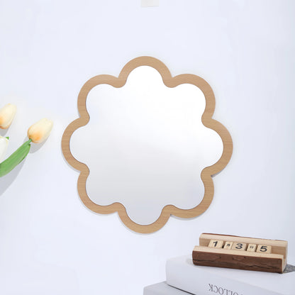 Wooden Acrylic Wall Mirror