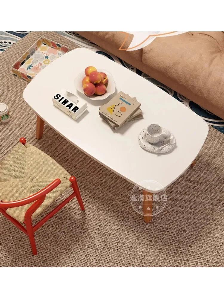 Foldable Solid Wood Coffee Table