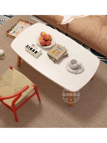 Foldable Solid Wood Coffee Table