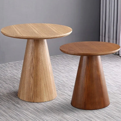 Nordic Round Wooden Coffee Table