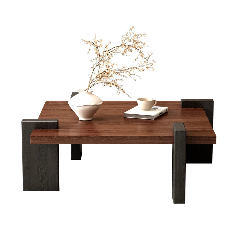 Nordic Rectangular Wood Coffee Table