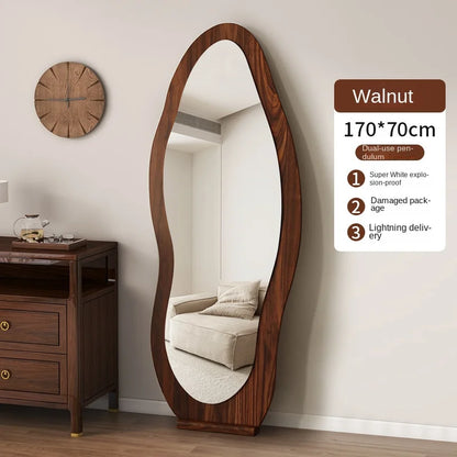 Irregular Full Length Floor Mirror